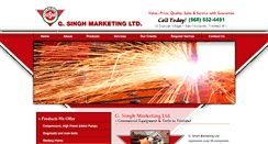 Desktop Screenshot of gsinghmarketing.com